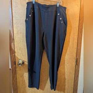 Women's Black Plus Dress Pants